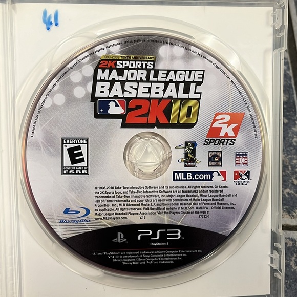 5 for $40 - 2K Sports Major League Baseball 2K10 for PS3 - Picture 3 of 4
